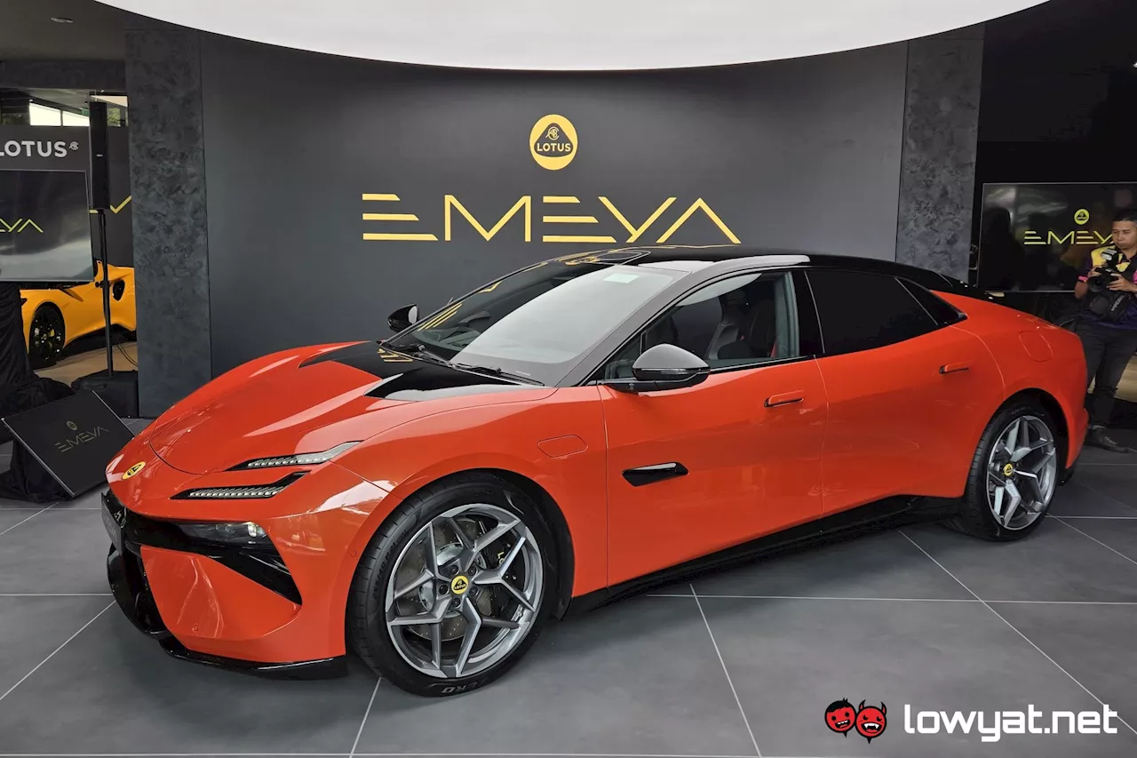 Lotus Emeya Hyper-GT Launches In Malaysia Alongside New Flagship Store