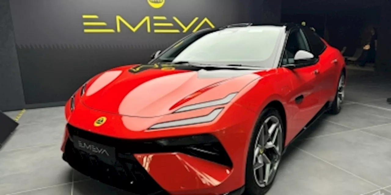 Lotus Emeya Malaysia: Electric grand tourer with 905hp, 610km range, 400kW DC charging, starts at RM555k