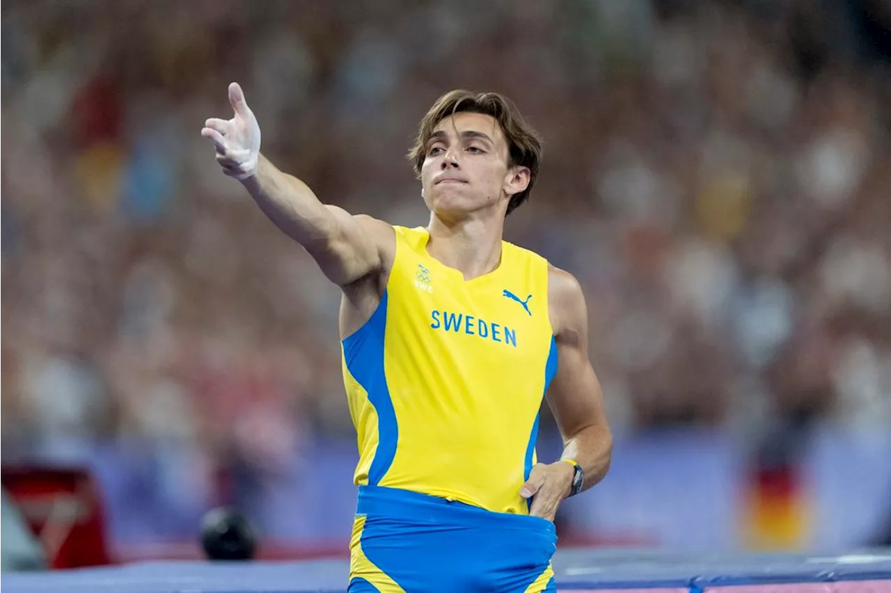 Pole vaulter Duplantis to race fastest 400-meter hurdler Warholm in 100-meter sprint