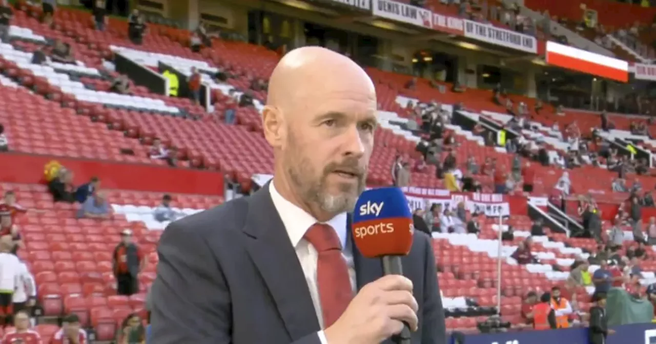 Erik ten Hag issues Manchester United transfer update