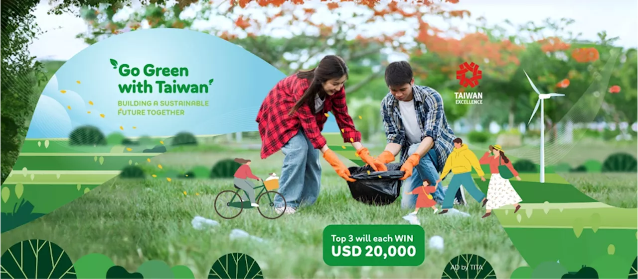 Green future made easy, rewarding by “Go Green with Taiwan” contest