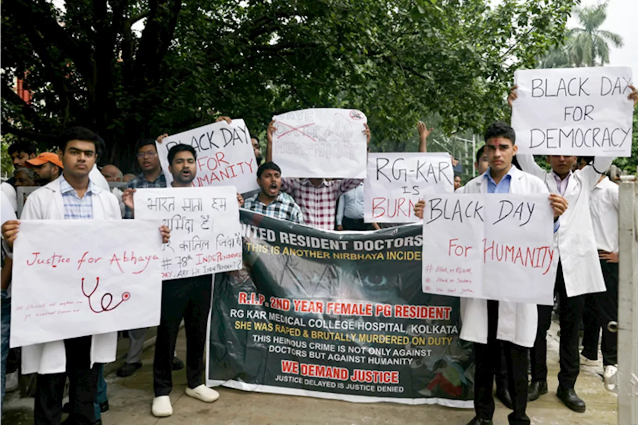 Indian doctors’ strikes, protests grow after colleague’s murder