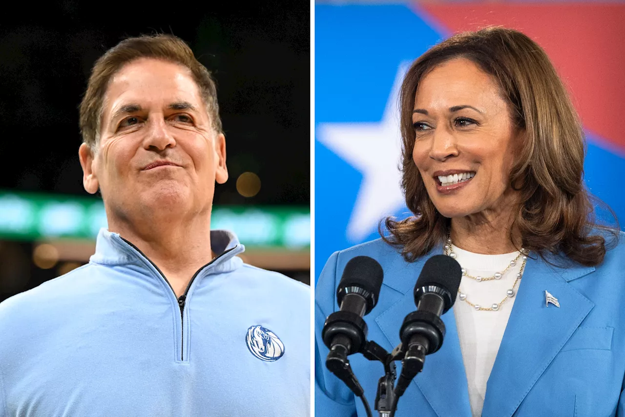 Mark Cuban Posts Flurry of Responses to Kamala Harris Economic Plan