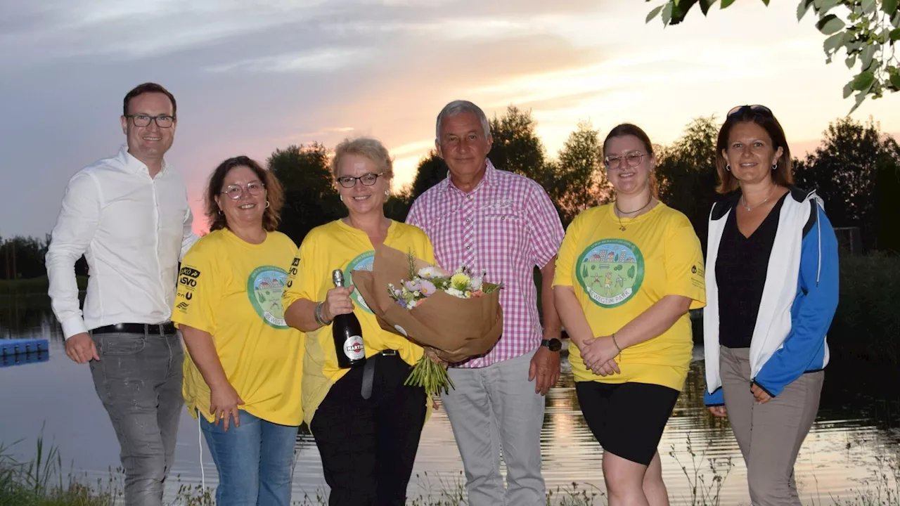 Jaidhof: 66 gratulierten Linedance-Chefin zum 55er