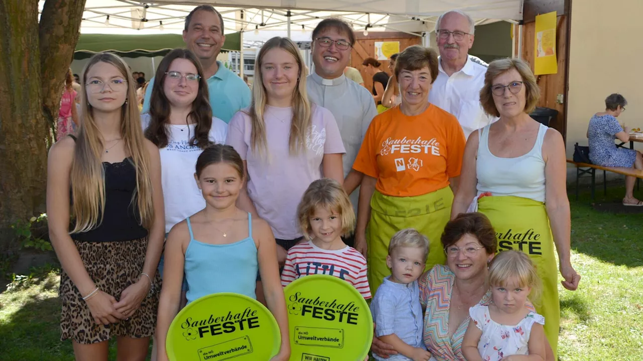 Kräutersegnung, Kirchenführung und ein Gottesdienst beim Pfarrfest