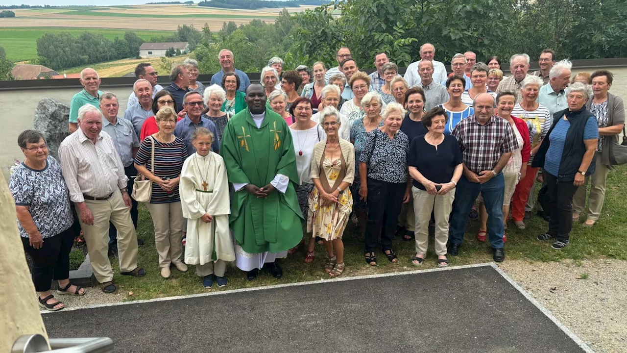 Ugandische Urlaubsvertretung in der Pfarre Weitersfeld