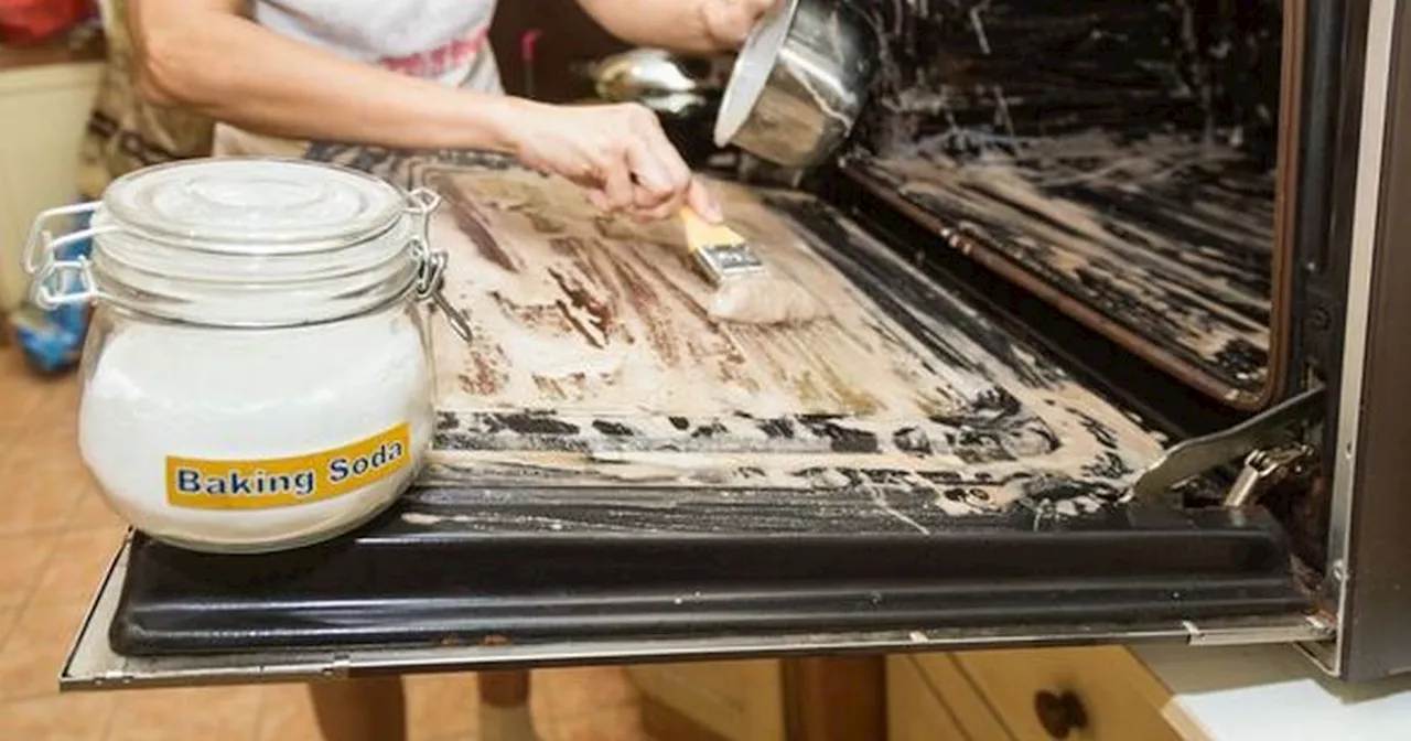 Woman's simple trick removes 14 years of grime from oven glass