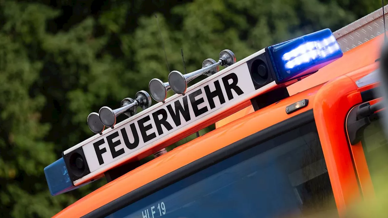 Sachsen-Anhalt: Kellerbrand im Saalekreis: Mann verletzt zwei Einsatzkräfte