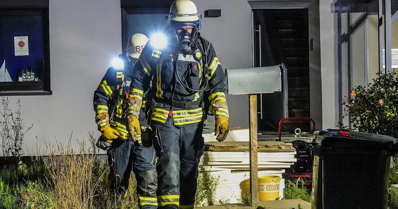 Feuer in Bielefelder Reihenhaus: Umzugsschock für junges Bielefelder Paar