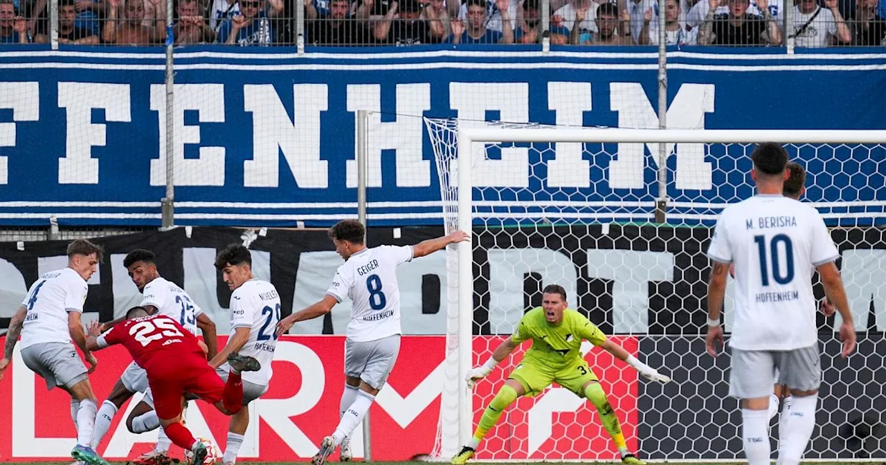 Hoffenheim zittert sich gegen Würzburg weiter