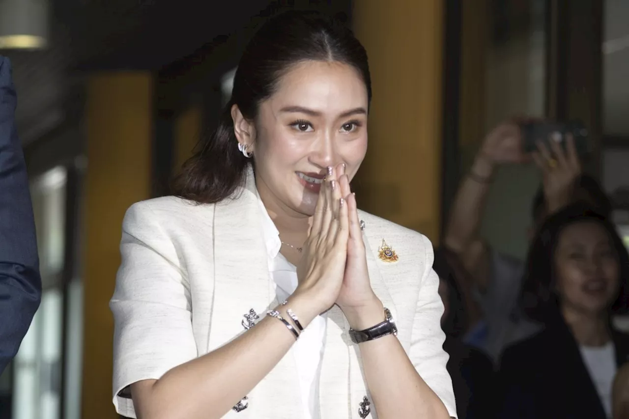 Parliament elects Thaksin's daughter Paetongtarn Shinawatra as Thailand's prime minister