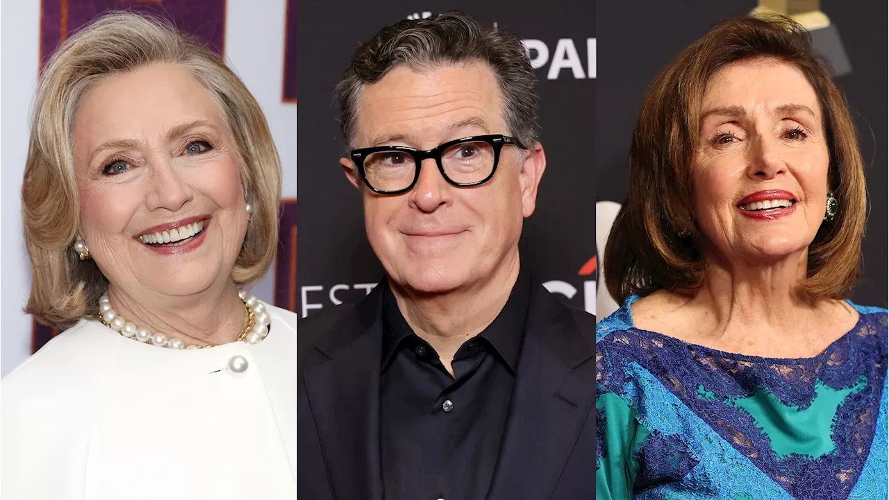 Hillary Clinton, Nancy Pelosi to Guest on Stephen Colbert’s Live DNC Episodes