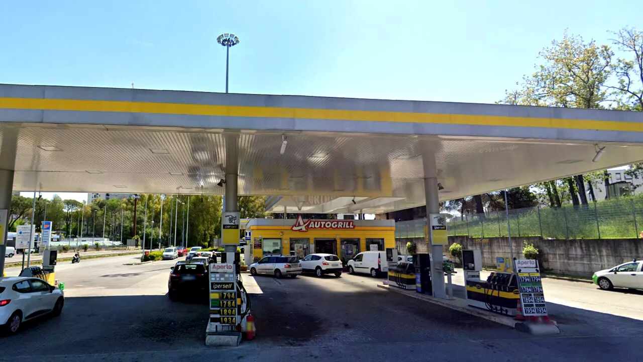 Rapina a mano armata all'Autogrill di Tor Bella Monaca