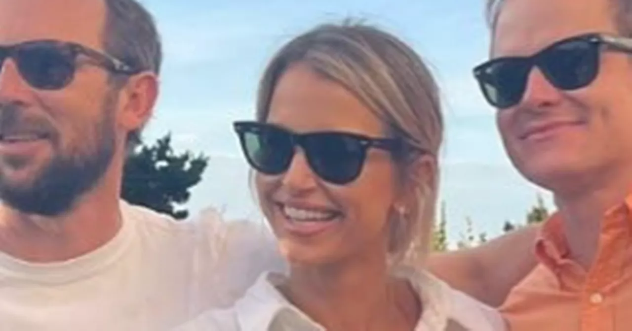 Vogue Williams poses with rarely seen siblings as they reunite for the 'best times'