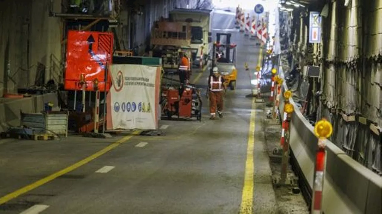 Bruxelles : la voie de droite du tunnel Léonard rouverte dès samedi en direction de Zaventem