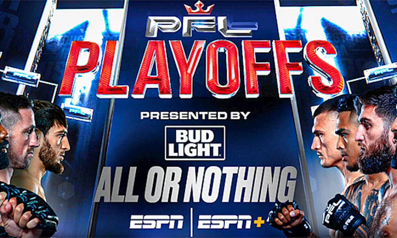 Live Now! PFL 8 2024 Playoffs Play-by-Play, Results & Round Scoring