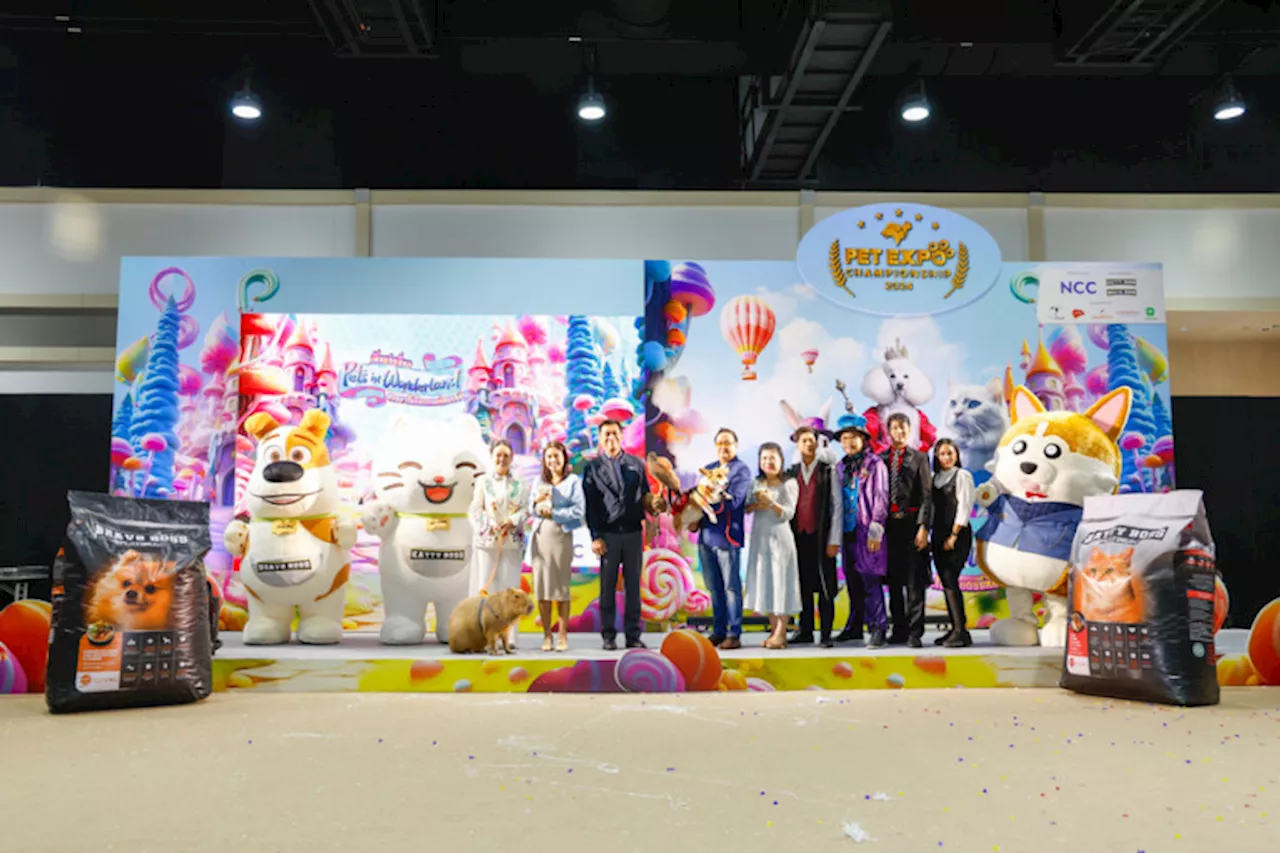 เปิดฉากมหกรรม PET EXPO CHAMPIONSHIP 2024 สนุกสุดๆ 4 วันเต็มกับเพื่อนรักสี่ขา Pet in Wonderland