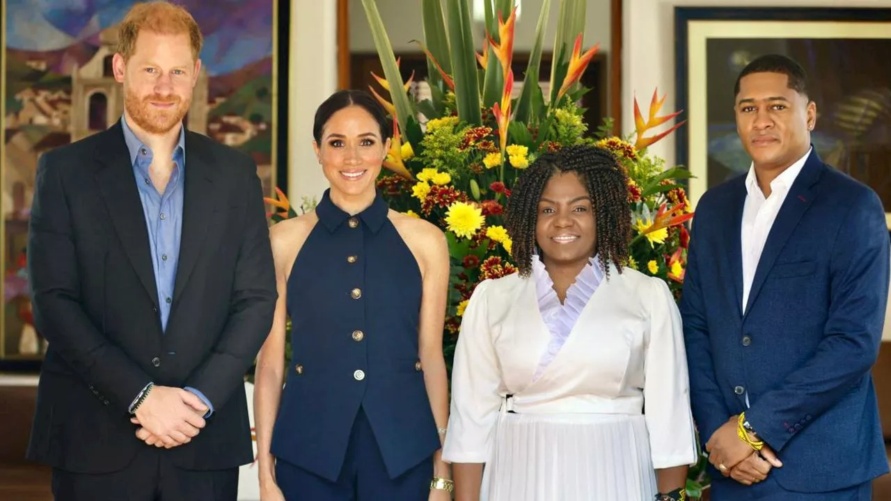 Meghan Markle presents Colombian Vice President with mysterious ‘personal gift’