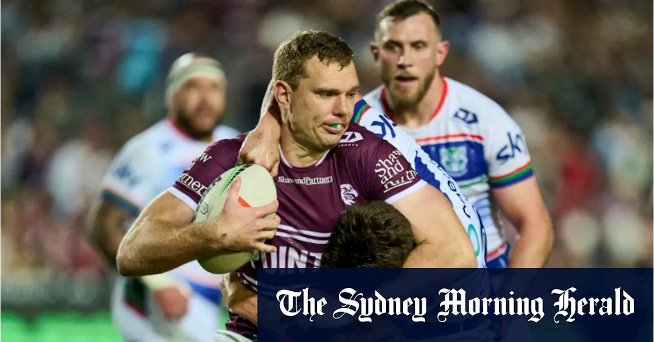 Sea Eagles ‘win ugly’ against Warriors to close in on finals berth