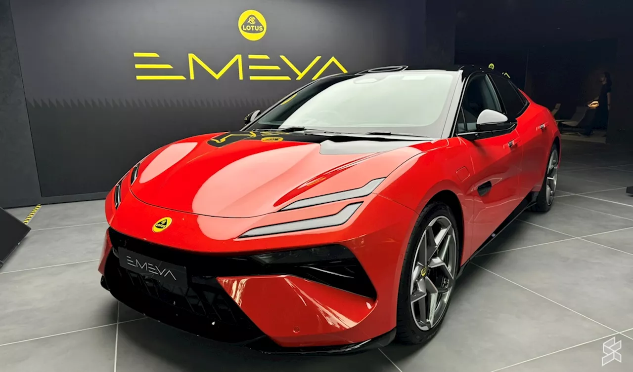 Lotus Emeya Malaysia: Electric grand tourer with 905hp, 610km range, 400kW DC charging, starts at RM555k