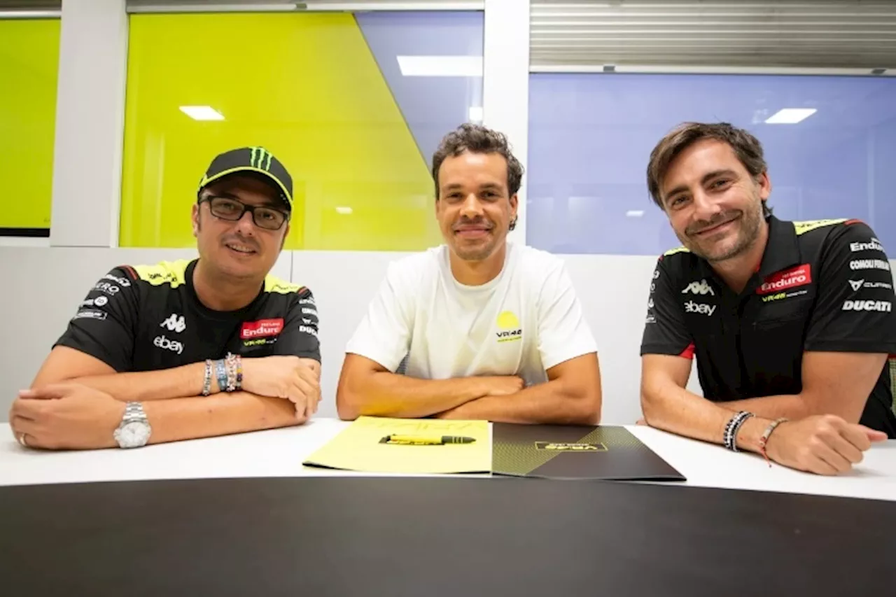 Franco Morbidelli fährt 2025 für VR46-Racing