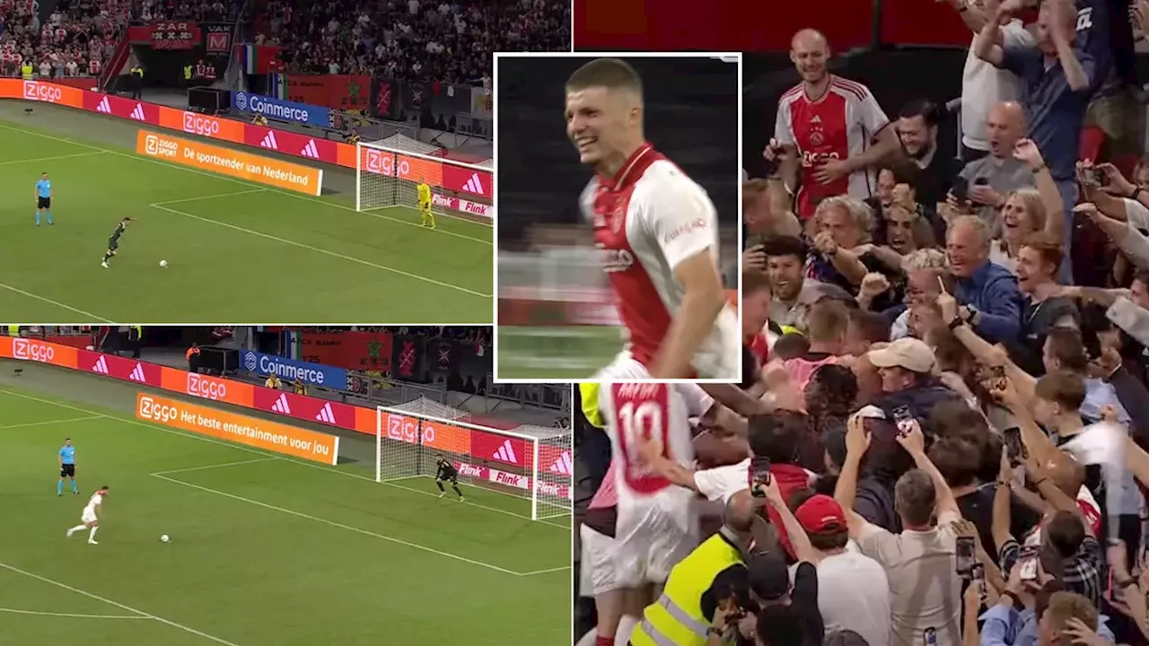 Ajax beat Panathinaikos 13-12 on penalties in one of the wildest shootouts ever seen