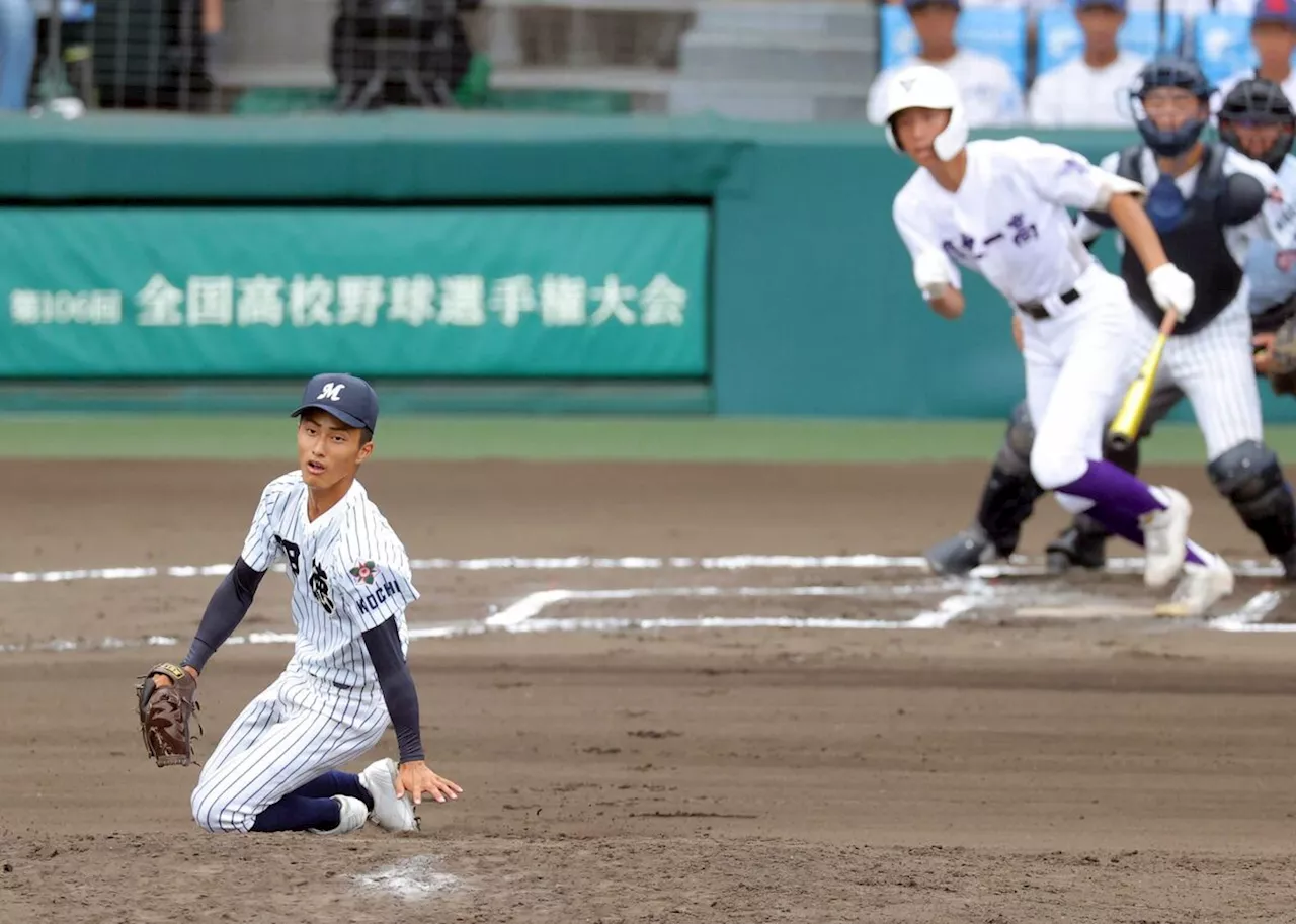 【甲子園】明徳義塾、２年生左腕・池崎安侍朗が１点差に泣く「３年生の思いに応えられなくて悔しい」