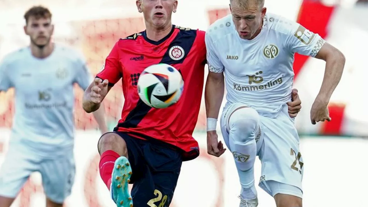 DFB-Pokal: Mainz wendet Pokal-Überraschung spät ab: 3:1 gegen Wiesbaden