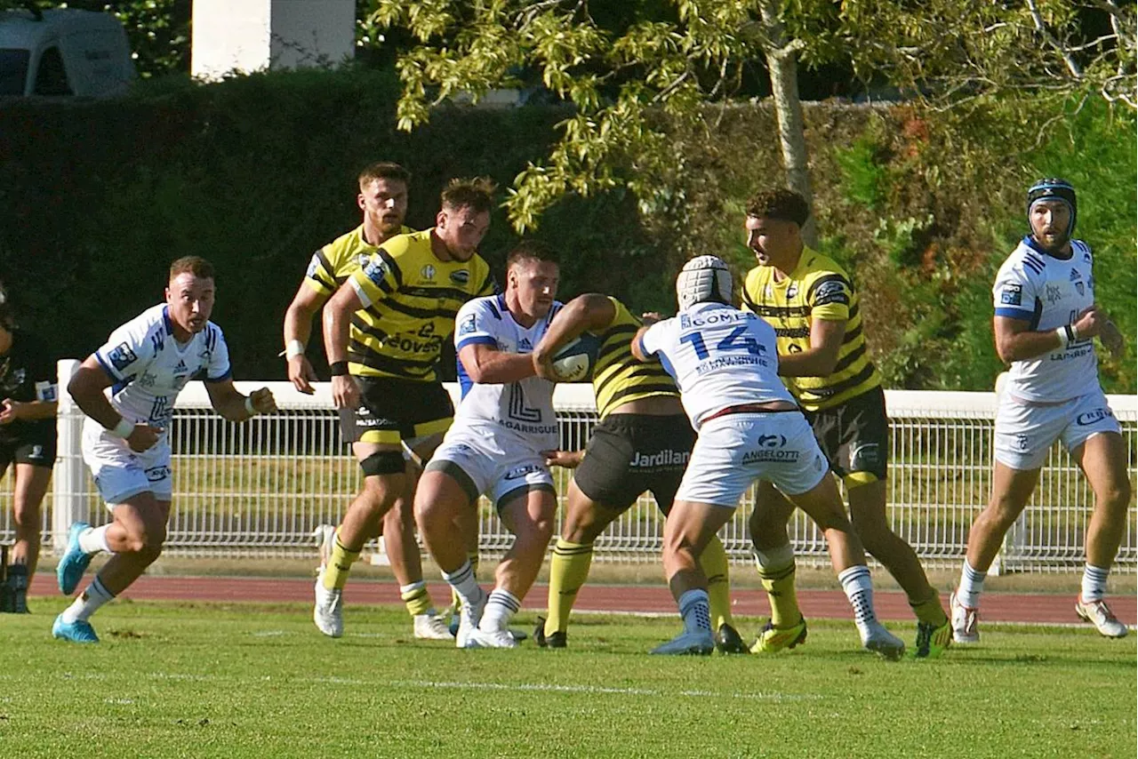 Rugby : le Stade Montois loin du compte pour son premier match amical (12-19)