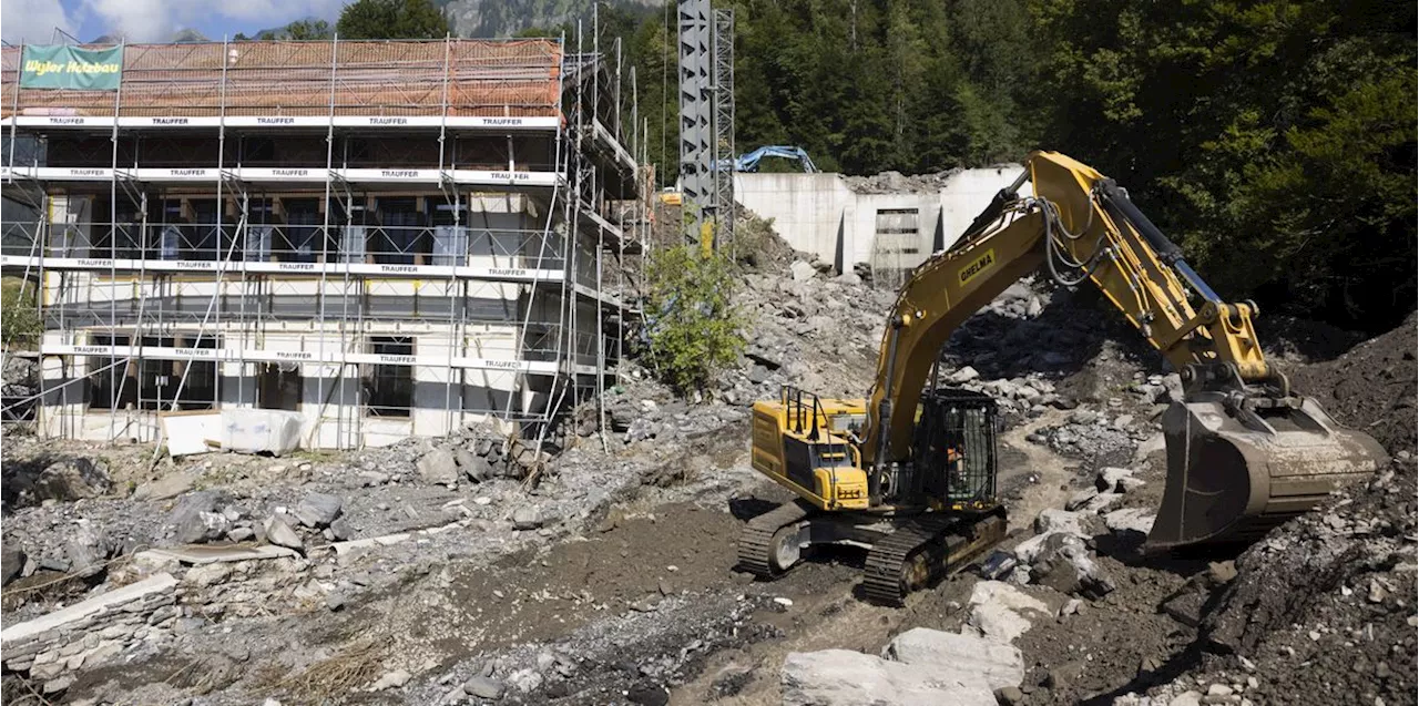 Brienz: Nach Unwetter sind sechs Häuser einsturzgefährdet