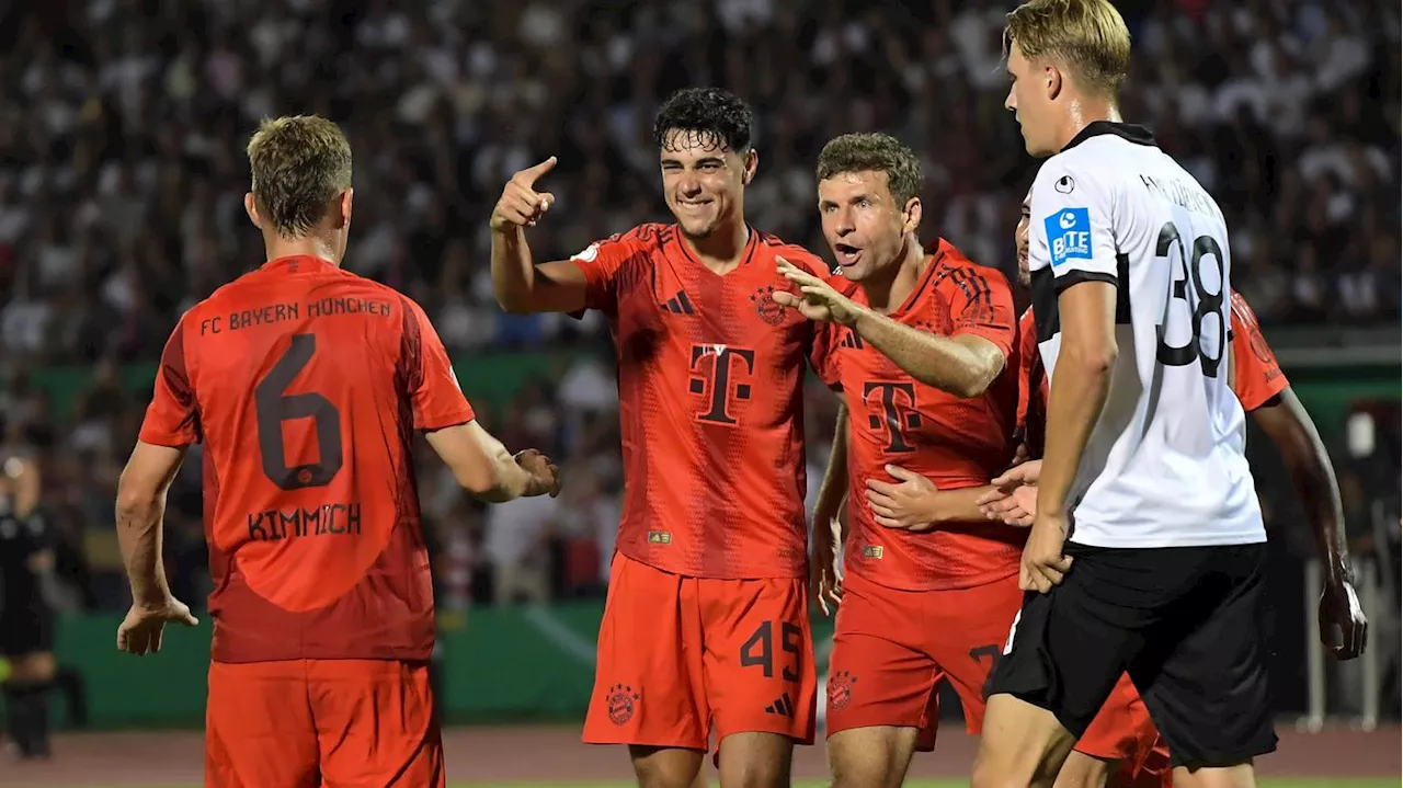 Müller-Doppelpack: Bayern startet mit souveränem 4:0-Sieg gegen Ulm in den DFB-Pokal