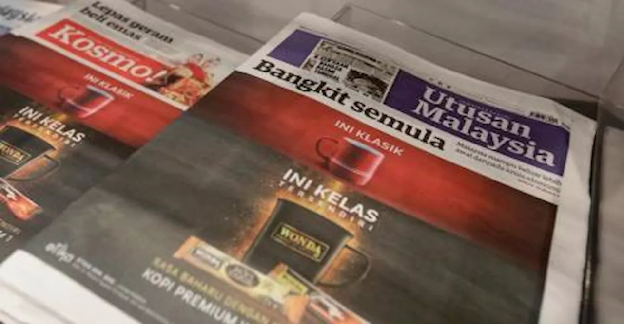 Wajibkan iklan, tingkat pelepasan cukai bantu kelangsungan syarikat media cetak