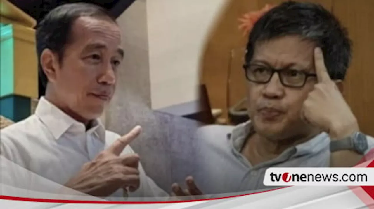 Komentar Pedas Rocky Gerung soal Pidato Kenegaraan Terakhir Jokowi: Kemaksiatan Politik