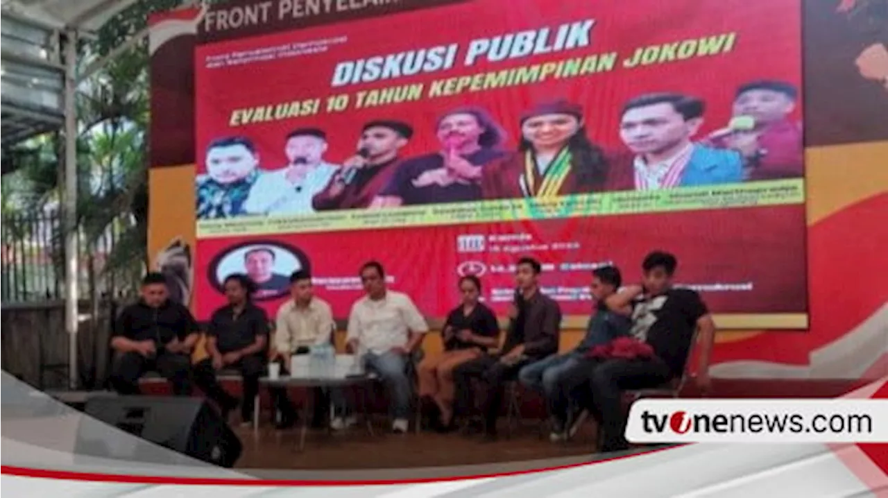 Mahasiswa Gelar Diskusi 10 Tahun Kepemimpinan Jokowi, Singgung Indeks Demokrasi dan Partai Politik