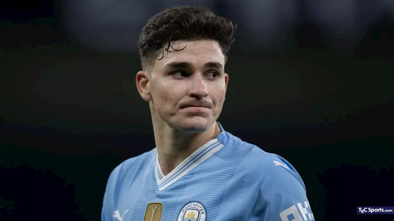 Los problemas del Manchester City desencadenados por la salida de Julián Álvarez