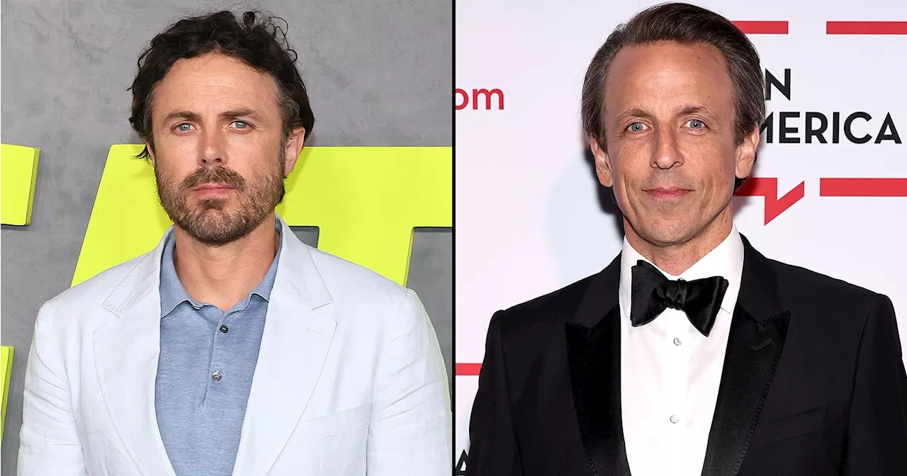 How Casey Affleck Saved Seth Meyers’ Family From a Stranded Boat