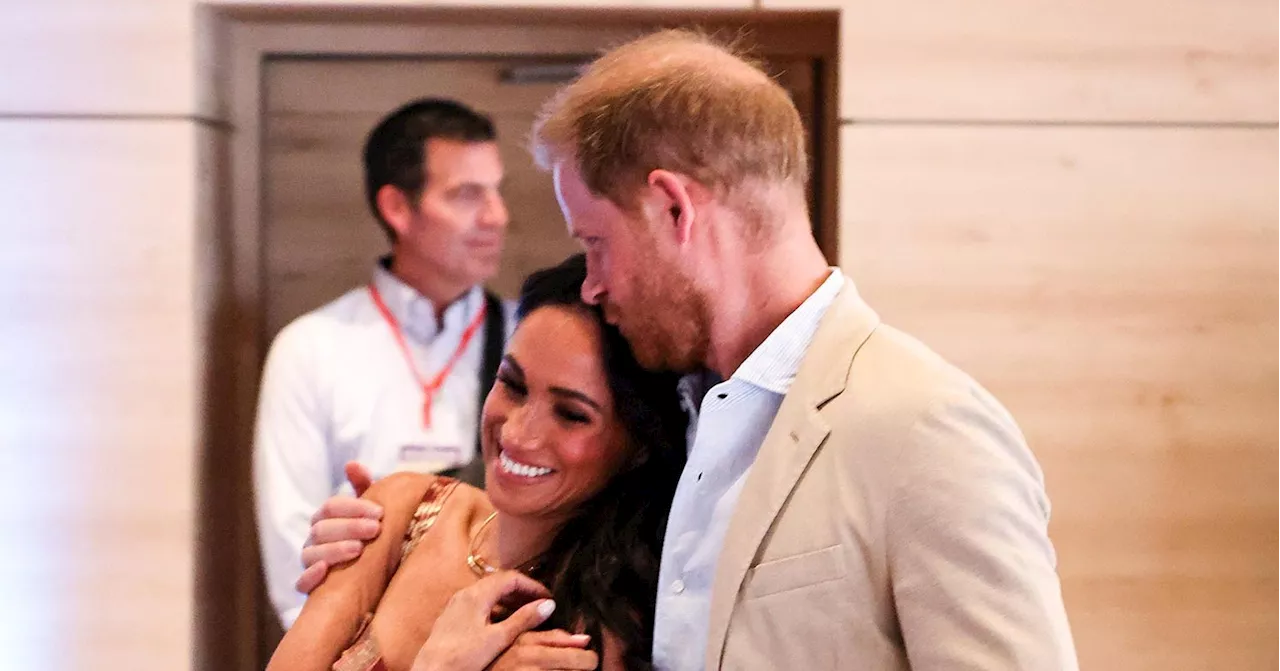 Prince Harry and Meghan Markle Pack on the PDA in Colombia