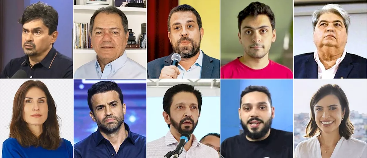 Quem são os candidatos à Prefeitura de São Paulo