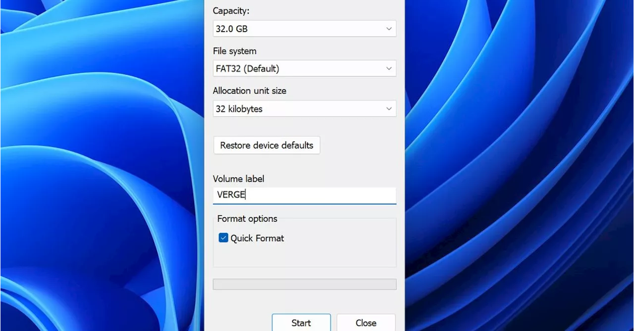 Microsoft is finally removing the FAT32 partition size limit in Windows 11