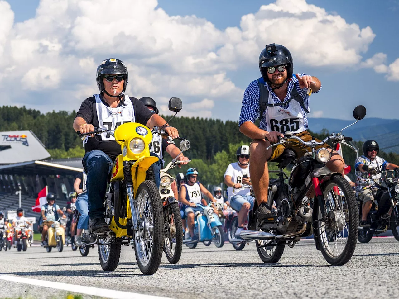 MotoGP-Wochenende am Spielberg startet mit Moped-Rennen