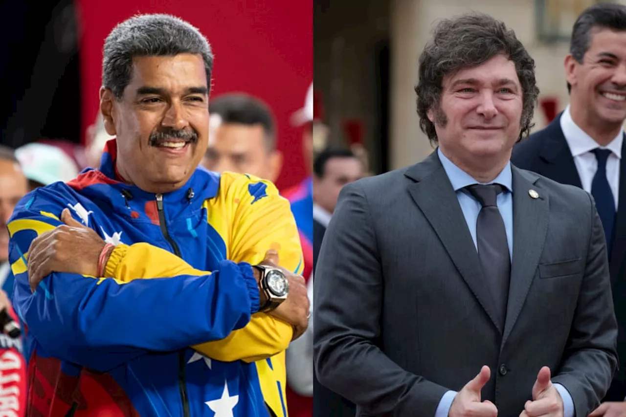 Nicolás Maduro calificó a Milei como “fracaso como economista y presidente” de Argentina