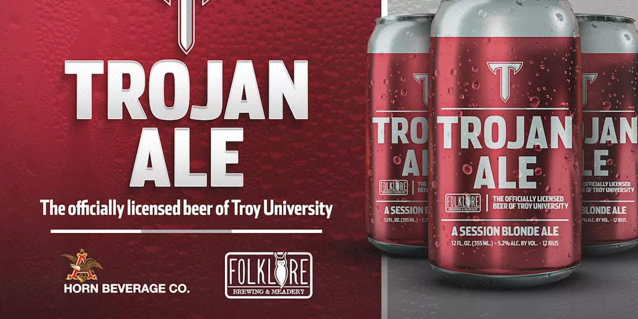 ‘Trojan Ale’ set to debut at Troy Trojans football season opener