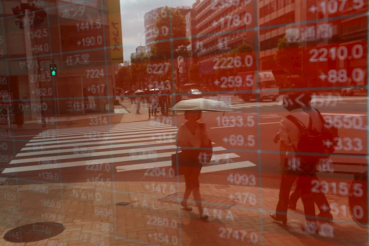 Japanese stocks head for best week in 4 years as receding growth fears lift markets