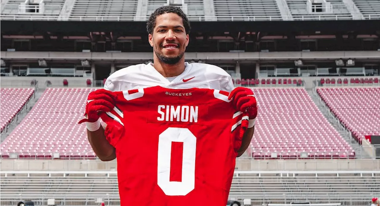 Cody Simon Receives Ohio State’s “Block O” Jersey for 2024