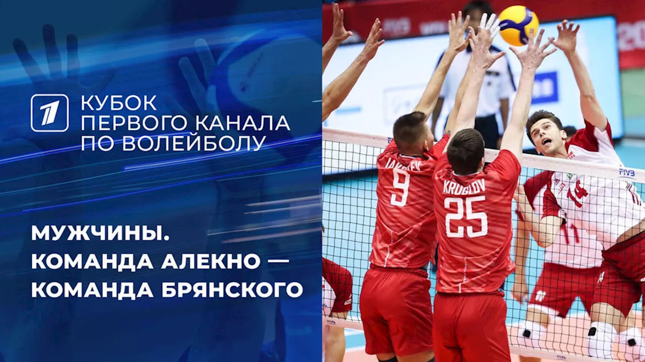 Команда Владимира Алекно — команда Константина Брянского. Мужчины. Кубок Первого канала по волейболу 2024