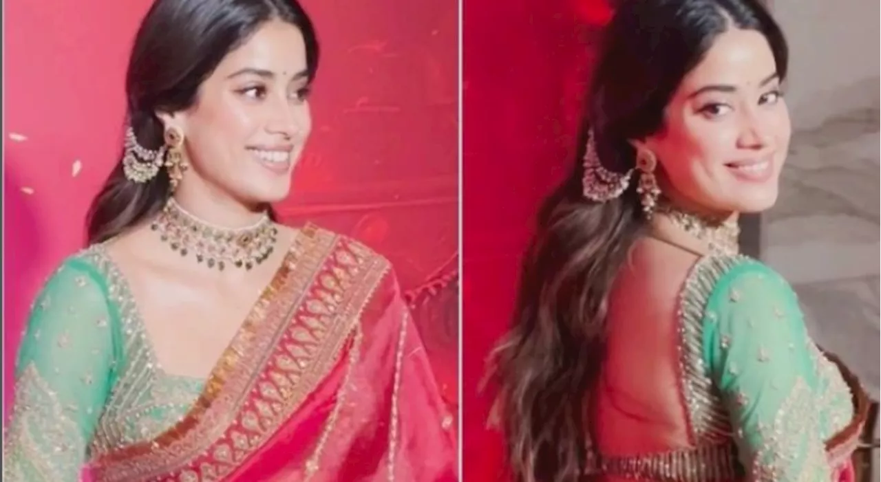 Fans amazed by Janhvi Kapoor cultural attendance at movie premiere