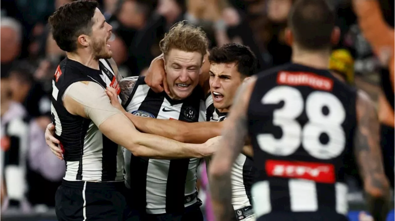 Extraordinary scenes as Collingwood pull off miraculous victory to beat Brisbane in a thriller