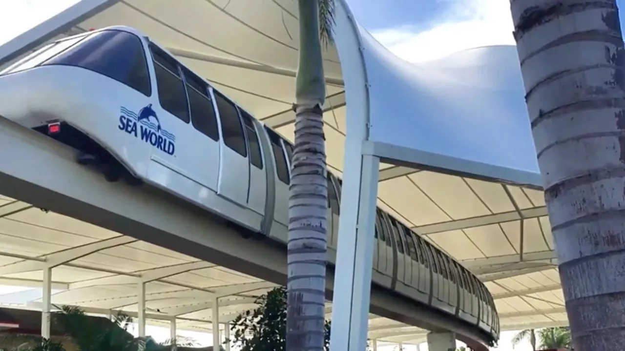 Iconic Gold Coast SeaWorld monorail to close down after more than 30 years of operation