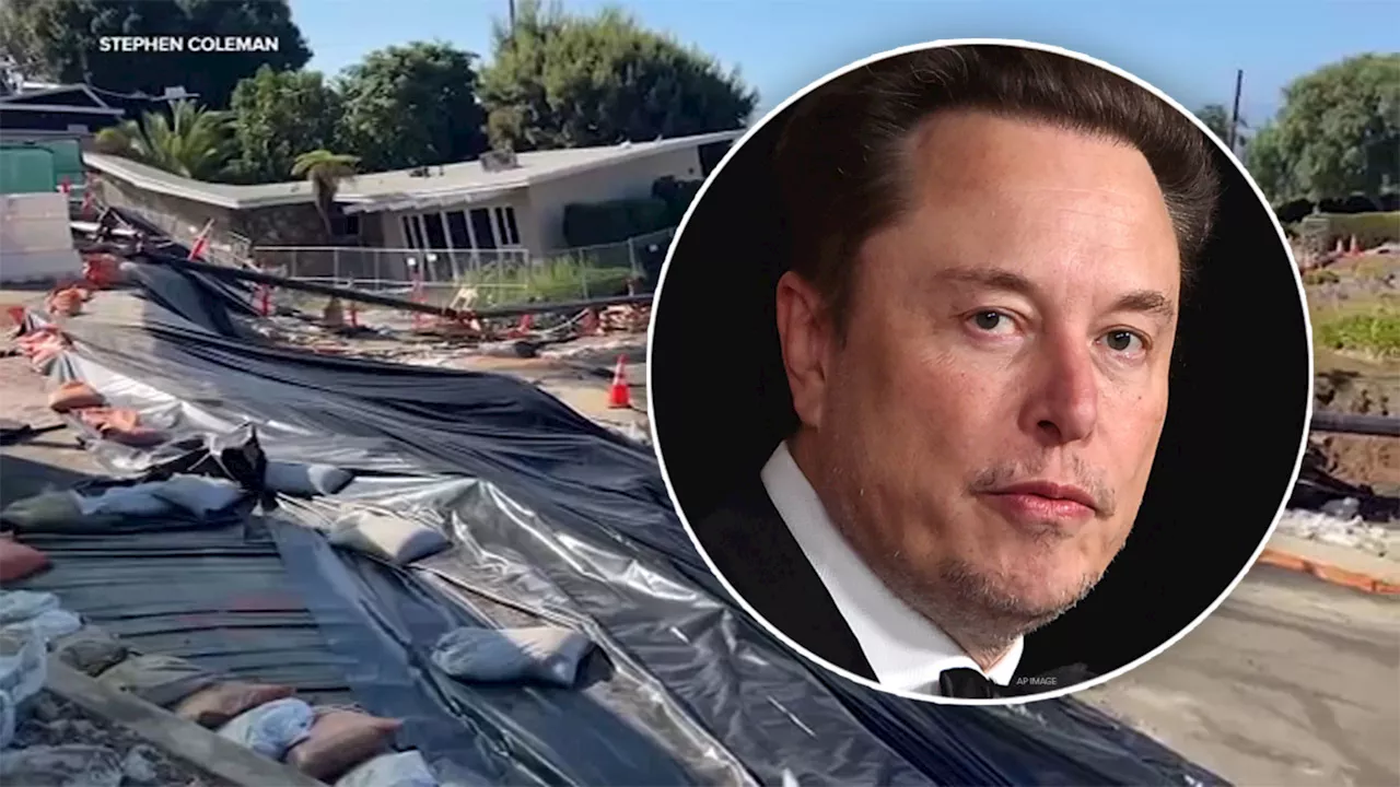 Rancho Palos Verdes mayor seeks Elon Musk's help amid possible electricity shutoffs due to landslide