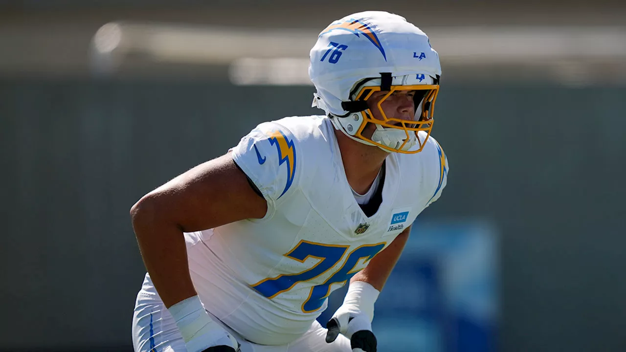 Rookie offensive tackle Joe Alt looking to make more progress when Chargers take on Rams